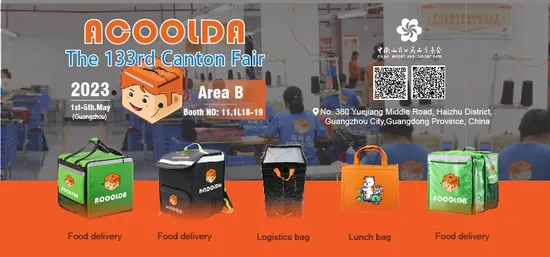 Wärmetasche für Pizza/Hamburger mit harter Bodenplatte