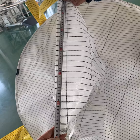 1 Tonne ~ 3 Tonnen Bulk Bag Leitfähiger Beutel PP Jumbo Bag Typ C Big Bag FIBC